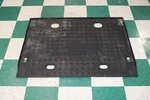 05-09 H2 Sut Black Rubber Rear Bed Mat Liner Panel Oem Factory Wty. Fixed Price $438.99.