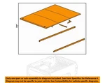 Gm Oem 20-23 Silverado 2500 Hd Pick Up Box Exterior Trim-tonneau Cover 19418643. Fixed Price $824.57.