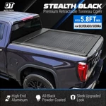 5.8FT Premium Stealth Black Retractable Mrb Truck Cover For 2007-26 Sierra 1500. Fixed Price $1349.00.