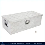 30"X14" Silver Aluminum Tool Box Truck Bed Underbody Trailer Pickup Storage+lock. Fixed Price $76.39.