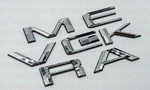 Chrome Black Letters Fit Ford Maverick 2022 2023 Tailgate Insert. Fixed Price $20.89.