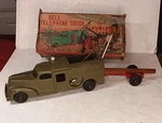 Vintage 478 Antique Toy Bell Telephone Truck Hubley No. & Original Box. Fixed Price $129.50.