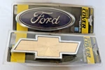 New Bully Polished Stainless Steel Fuel Door Cover Chevy (old Gm) Ford. Fixed Price $19.99.