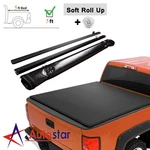 Soft Roll Up Tonneau Cover For 2005-2015 Toyota Tacoma Crew Extended Cab 5FT 60". Fixed Price $120.97.