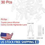 30PCS White Plastic Nylon Car Switch Bezel Clip For Toyota Lexus 90467-10203. Fixed Price $9.36.