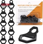 Naceture Motorcycle Tie Down Anchor Hook Heavy Duty Stainless Steel 10 Pack - Di. Fixed Price $17.23.