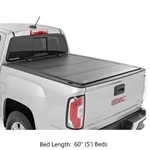 Rough Country Hard Tri-fold Flip Up Cover For Canyon Colorado W/ 60" Beds. Fixed Price $849.95.