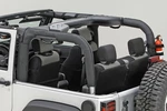 Rugged Ridge 13613.06 Black Vinyl Roll Bar Cover For 2007-18 Jeep Wrangler Jk. Fixed Price $289.99.