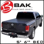 Bakflip G2 Hard Folding Tonneau Cover Fits 2017-2024 Nissan Titan 5'7" Bed. Fixed Price $999.99.