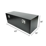36"X18"X18" Steel Truck Underbody Pickup Tool Box Rv Atv Trailer Storage Black. Fixed Price $206.92.