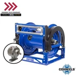 Coxreels 1660-1124-A, #4 Air Motor Hybrid Frame Hose Reel: 1"X130' Capacity,. Fixed Price $1510.95.