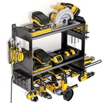 Yyr Power Organizer Wall Mount With Charging Station, Cordless Tools Han.... Fixed Price $154.47.
