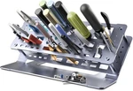 Screwdriver Rack, Small Tool Storage Holder For Desk Top, Work Dark Grey. Fixed Price $37.75.