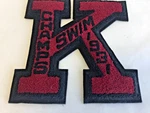 1931 Kenosha Swim Champs High School Letter Jacket Emblem. Fixed Price $50.00.