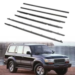 Zonfant 6 Pcs Car Outer Door Window Weatherstrip Moulding Trim Compatible. Fixed Price $97.10.