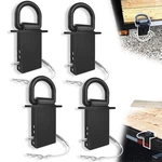 Stake Pocket Rings 4PCS Upgrade 18000LBS Heavy Duty D-ring Tie Downs For Ut.... Fixed Price $55.76.