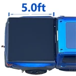 5' Soft Roll Up Tonneau Cover For 2016-2025 Toyota Tacoma Truck Bed. Fixed Price $189.99.