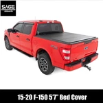 Hard Tri-fold Flip Up Bed Cover 15-20 Ford F-150 5'7". Fixed Price $849.95.