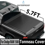 5.7FT Truck Bed Retractable Hard Tonneau Cover For 2009-2024 Dodge Ram 1500. Fixed Price $499.00.