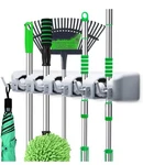 Brand New Letmy Broom Holder Wall Mounted - Mop Hanger 001, Gray Organized. Fixed Price $8.00.