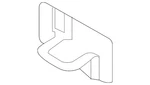 Genuine Volkswagen Tie Down Hook 1J0-804-299. Fixed Price $12.94.