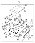 Genuine Mopar Hinge Seal 68371948AA. Fixed Price $18.67.