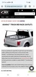 Adarac Truck Bed Rack F1010012 04-ON Ford F-150 & 06-08 Lincoln Mark Lt 5'6". Fixed Price $450.00.