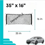 35" 16" Double Layer Trunk Cargo Net For Nissan Maxima 2015-2023 Envelope. Fixed Price $15.45.