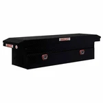 Weatherguard 121-5-04 Low Profile Saddle Box, Aluminum, Gloss Black, 11.0 Cu Ft. Fixed Price $1264.00.