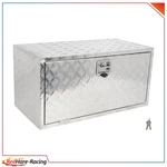 Aluminum Storage Tool Box W/2X Chain 36"X 18"X18" For Truck Garage Home Office. Fixed Price $203.97.