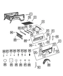 Genuine Mopar Cargo Tie Down Loop 68293900AD. Fixed Price $8.38.