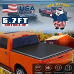 5.7FT Soft Roll-up For 2019-26 1500 Tonneau Cover 67.4" Bed W/o Rambox. Fixed Price $132.05.