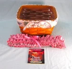 Longaberger 1996 Large Berry Basket #11509 W/ Two (2) Fabric Bands & Protector. Fixed Price $39.99.