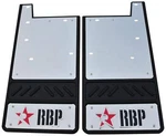 Rbp 757057-SS Mud Flap 09-C Dodge Hd Front W/ Flare Red Stainless Background. Fixed Price $109.95.
