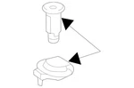 Genuine Mercedes-benz Holder 000-860-38-14-9051. Fixed Price $25.20.