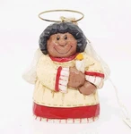 Nwt Eddie Walker African American Smiling Angel Candle By Midwest 3.5" Tall. Fixed Price $13.95.
