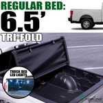 Topline 2017-2022 Ford F250 6.75' Bed Tri Fold Soft Tonneau Cover+led Lights. Fixed Price $250.00.