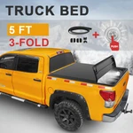 Tonneau Cover 5FT Tri-fold 2019-2026 Ford Ranger Xlt Pickup Truck Bed W/led. Fixed Price $143.79.