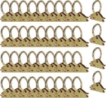 40 Pcs Steel E-track O-ring Tie Down Anchors Fits Trucks & Trailers, 1500LB Load. Fixed Price $86.03.