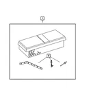 Genuine Mopar Truck Tool Box Mounting Kit 5018124AA. Fixed Price $13.19.