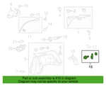 Honda Acura 84614-SEA-E00 Tie Down Hook Assy. Fixed Price $19.97.