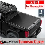 5.8FT Retractable Truck Tonneau Bed Cover For 2009-2025 Chevy Silverado/gmc 1500. Fixed Price $592.50.