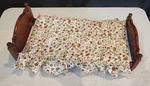 Vintage Dayton Hudson Wooden W/ Bedding-fits 18" American Girl Dolls. Fixed Price $70.00.