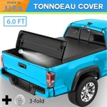For 2007-08 Isuzu I-290 04-12 Gmc Canyon 6FT 3-FOLD Soft Truck Tonneau Bed Cover. Fixed Price $139.82.