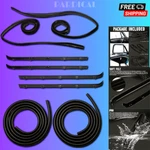Front Door Window Molding Rubber Felt Trim Seal Weatherstrip Kit Gmc C1500 C2500. Fixed Price $113.99.