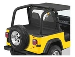 Bestop 9000815 Black Denim Duster Deck Cover For 1992-1995 Wrangler. Fixed Price $128.99.