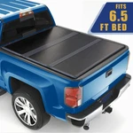 Fiberglass 6.5FT Hard Tri-fold Tonneau Cover For 99-06,07 Classic Silverado 1500. Fixed Price $409.00.