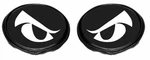 Empi Light Covers 6" Inch Round Black Vinyl With Eyes Pair 16-9148. Fixed Price $31.95.