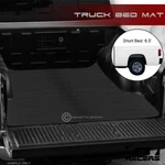 For 1987-2011 Dodge Dakota 6.5 Ft 78" Rubber Truck Bed Floor Mat Carpet Liner V2. Fixed Price $88.00.