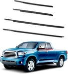 4PCS Car Door Glass Weatherstrip Belt Kit Exterior Window Moulding Trim Black. Fixed Price $65.59.